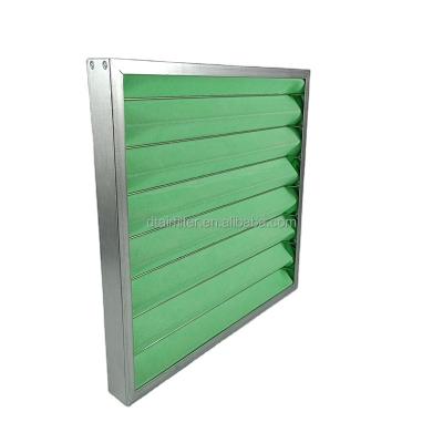 China Customized Size Eco - Friendly 1 Inch Pleated Panel 24x24x1 Pre Filter Industrial HVAC g4 Dust Collector Primary Pleated Air Filter for sale