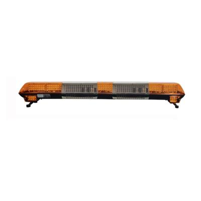 China All vehicles with DC12V/24V power source. 66 Inch 312 Vehicle Roof Mount Led Police Hazard Warning Led Police Light Bar Amber for sale