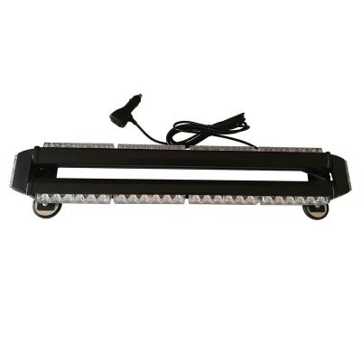 China All vehicles with DC 12V/24V cigarette adapter. 26.6 Inch 54 Led Double Side Car Truck Plow Tow Roof Strobe Emergency Hazard Warning Light Bar for sale