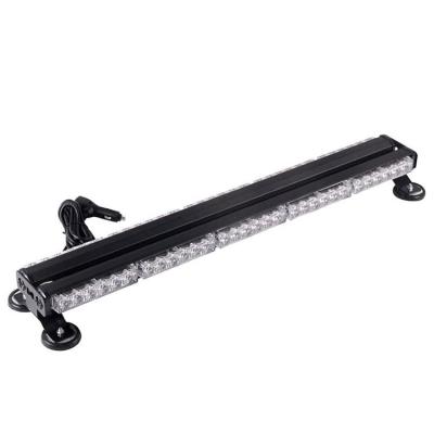 China PC Housing+ Aluminum Alloy 29.9inch Double Side View Led Strobe Light Bar 60 Emergency Led Warning Light With Magnets And Cigarette Plug For Snowplow Tow Truck for sale