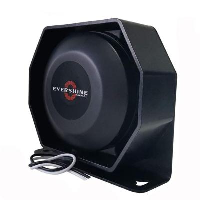 China It works with police sirens with matching specification Evershine Signal 12V 100W Police Car Horn Siren Flat Compact Speaker for PA and EMS for sale