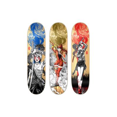 China Outdoor Recreational Sport Custom Skateboard Deck for sale