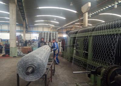 Chine Renault amortit des torsions de triple de grosseur de maille de la machine 120*150mm de grillage de Gabion à vendre