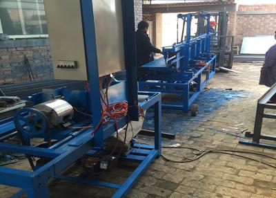 China 4M Width Chain Link Making Machine , Diamond Mesh Fencing Machine 141㎡/H Capacity for sale