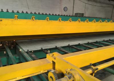 China Anti Climb Wire Mesh Making Machine 1.8m-5.2m Fence Height Adjustable Distance Of Weft Wire for sale