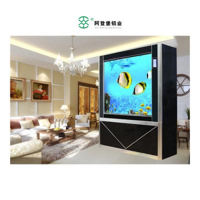 China Viable glass white fish tank + whole cabinet aquarium fish tank set with table for porch for sale