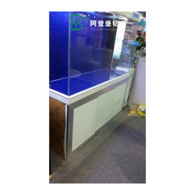 China Arowana Fish Tank Eco Friendly Home Aquarium Top Clear Glass Stand Viable Size Customization Selling Large Tank for sale