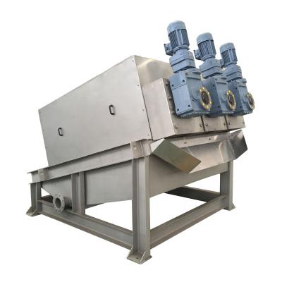 China Solid Liquid Separator High Efficiency Cow Dung Solid Liquid Separator Screw Press Dewatering Machine for sale