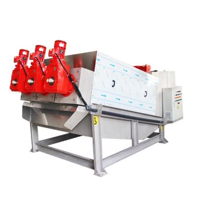 China Hotels Price Automatic Spiral Stacked Screw Type Slurry Machine Dewatering Equipment For Poultry Farm for sale