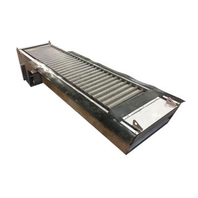 China Wooden Box Package Waste Rake Bar Screen Machine Wedge Mechanical Wire Screen for sale