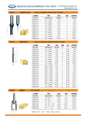 China SOLID CARBIDE STR  BIT for sale