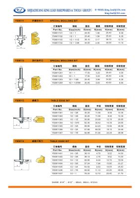 China SPECIAL MOULDING BIT for sale