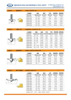 China TABLE CORNER BIT for sale