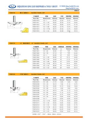 China RAISED PANEL BIT for sale