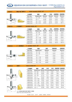 China OGEE RAISED PANEL BIT for sale