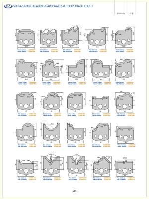 China changeable cutter head;multi-profile cutters; for sale