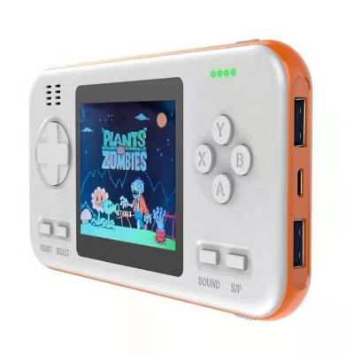 China Portable Power Bank Handheld Frog Data Console Game Console Element 416 Game With 8000mah Battery Video Game Console For Kids Gifts for sale