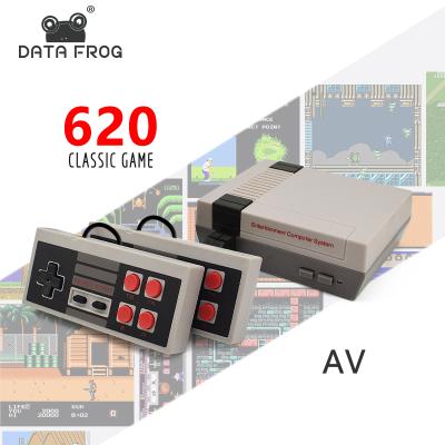 China Support TV Put Data Frog Retro Mini Video 620 Bit Game Console 8 Family Game Consoles Built In 620 Classic Games for sale