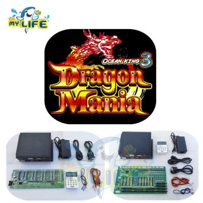 China Aracde Coin Operated Dragon Mania Fish Game Rack 4 Players Playing Fun California Popular Slot Machine Cheap Price for sale