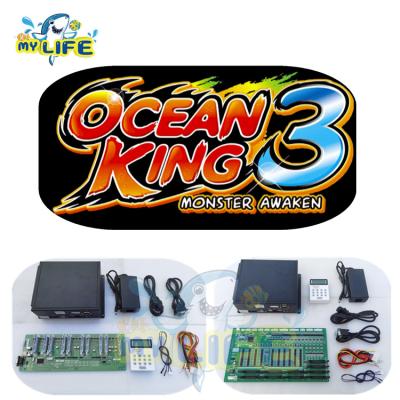 China Aracde Machine Fish Game Table Machine Ocean Fish King 3 Coin Operated Game Slot Machines for sale