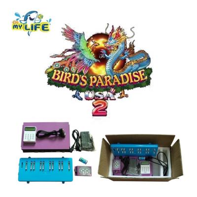 China Hot Sale BIRD PARADISE 2 Fish Hunter Game Board Arcade Games Software Kit Coin Operated Game For Fish Game Machine for sale