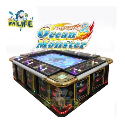 China Aracde Coin Operated Machine Hot Sale Ocean King 2 Monster Fishing Arcade Table Cabinet Fish Game Machine For Sale for sale