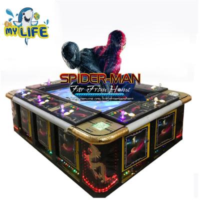 China Newest Aracde Multi Coin Operated Machine Fish Game Table Fishing Hunter Gambling SPIDER-MAN for sale