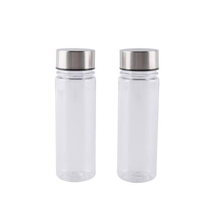 China Portable Refillable Sample Bottle Drinking Water Transparent Plastic Cups Travel Home Routine for sale