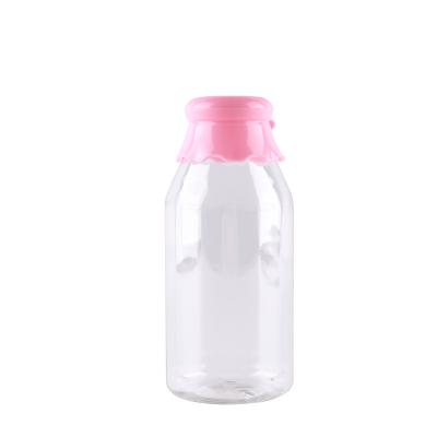 China Sample Bottle Factory Delivery Plastic Drinking Water Cups Quickly PET Material Juice Bottle for sale