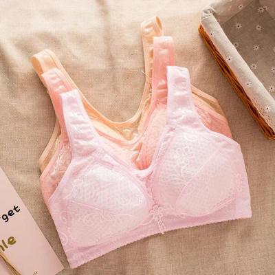 China Sexy Lace Anti-Static Bra Underwear Fitness Bra Underwear Radio Padded Seamless Bra for sale