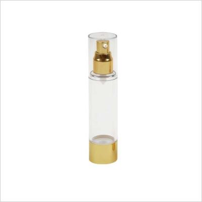 China Aluminum Pump Base Cosmetic Airless Bottle 15ml 30ml 50ml Airless Pump Bottle for sale