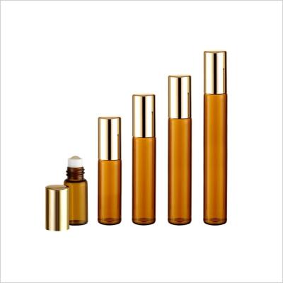 Cina Bottiglia di olio di vetro dell'essenza di Amber Cosmetic Glass Bottle 3ml 5ml 7ml 8ml 10ml in vendita