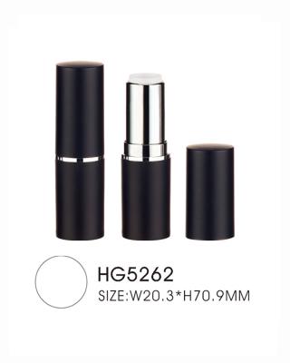 China De lege 12.7mm Containers van de Buis Zilveren Ring Flat Top Lip Balm van de Kop Plastic Lippenstift Te koop