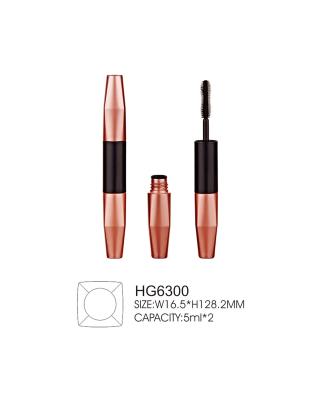 China Doppelte der Rohr-2in1 leere kundenspezifische Farbe Wimper-Wimperntuschen-Rohr-Eyeliner-Creme-des Rohr-10ml zu verkaufen