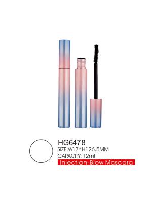 China botella vacía del lápiz de ojos de la botella del tubo de la pestaña del rimel 12ml con el cepillo del silicón en venta