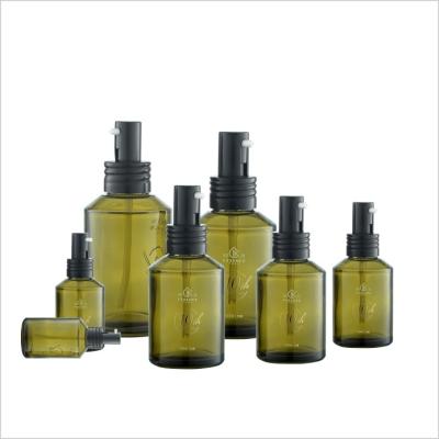 China 15-200ml Toner de Kosmetische Fles van de Lotionpomp om Sidelind-Schouder Te koop