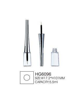 China Recyclable Empty Eyeliner Tubes 5ml Square Liquid Eyeliner Packaging for sale