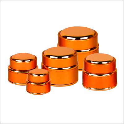 China Aluminiumcremetiegel-kosmetisches Paket 7g 15g 20g 30g 50g ringsum MSDS zu verkaufen