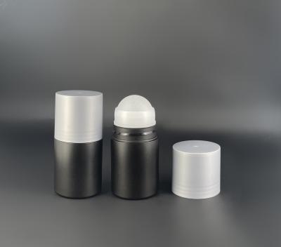 Cina Customized Color Round Volume Plastic PP Empty Roll On Bottles 60ml Capacity in vendita