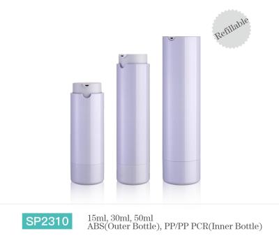 중국 UV Coating Airless Dispensing Bottle Customized T/T Logo Silk Screen / Hot Stamping 판매용