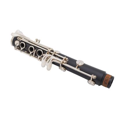 China Wholesales Good Quality ABS Plastic Bb Clarinet Nickel Plated For Beginner Cheap Price OEM for sale