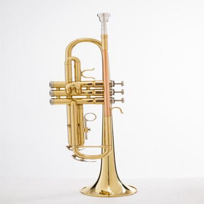 China Silver Plated Professional Gold Lacquer Trumpts --Wholesale B Tone Trumpet for sale