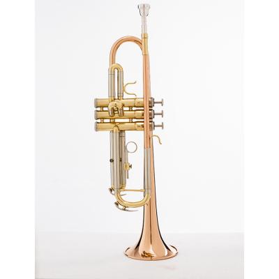 China Very Good Sound Professional Brass Instrument Trumpet Handmade OEM for sale