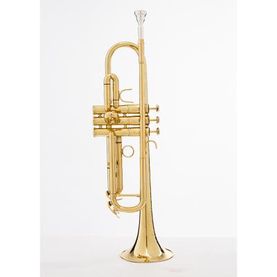 China Trumpet is made very carefully handmade lacquered brass trumpet by factory direct selling popular musical instrument for sale