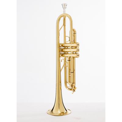 China Trumpet is made very carefully by hand to wholesale professional air horn brass trumpet suitable for beginners for sale