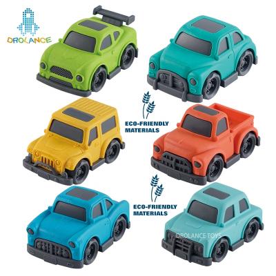 China Toy Good Price Plastic Wheat Straw Toy Friction Slide Car Diecast Toy Other Toy Vehicle for sale