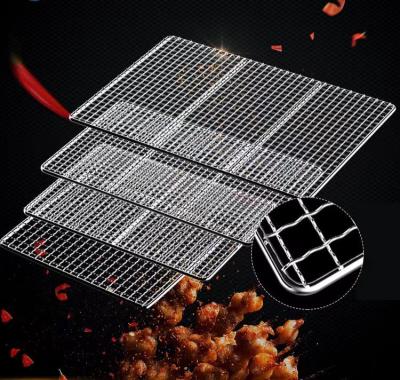 China Acero inoxidable Grill Mesh Grilling Carne y verduras Grill Net Mesh en venta