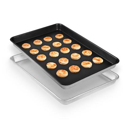 中国 600*400mm Round Edge Corner Bakeware for Bakery Shop Baking Tray Pan Customization 販売のため