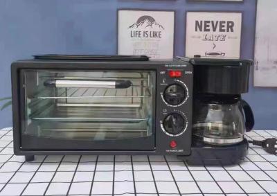 China Máquina de desayuno multifuncional 3 en 1 Horno eléctrico sartén versátil en venta