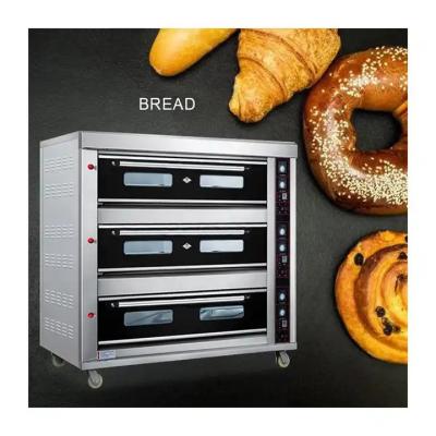 中国 Digital Control And Convection Mode 3 Layer 6 Tryas Baking Oven With Timing Device 販売のため